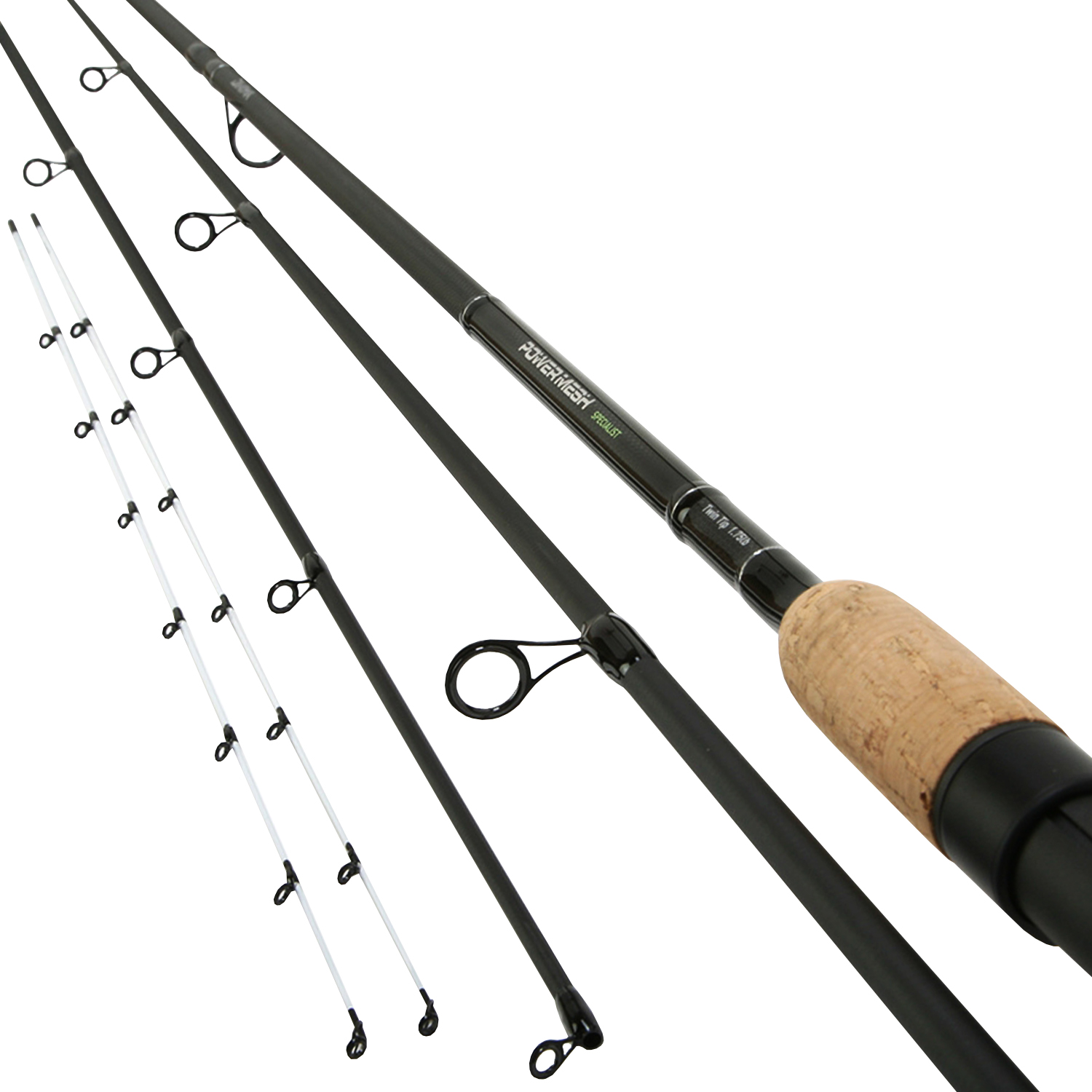 Canne à Spinning Daiwa Powermesh Spin 1,85m - 3-10g - Ultralégère Pour Perche