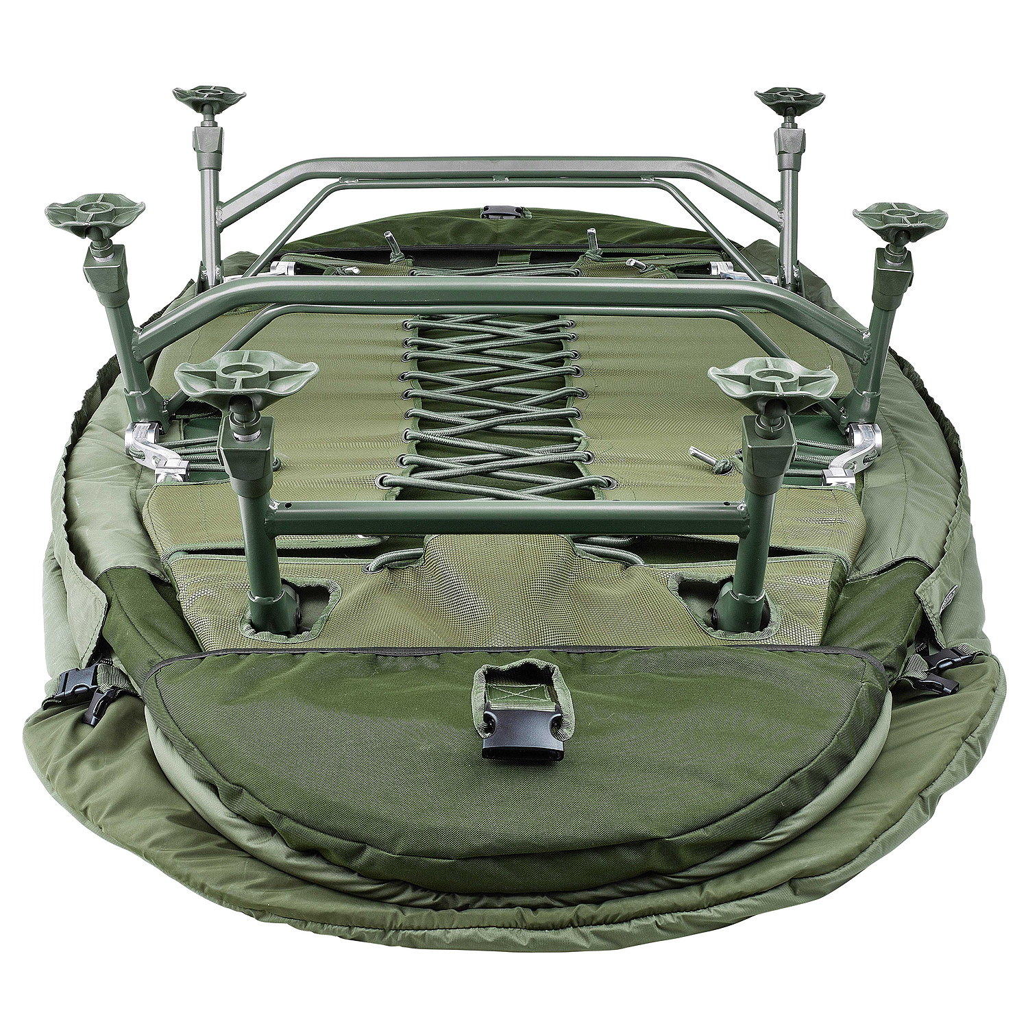 Trakker Levelite Oval Bed System Underneath 3