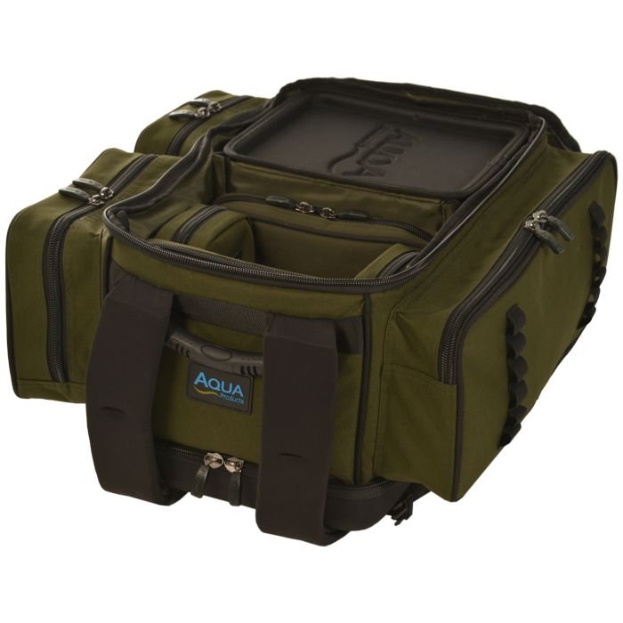 Aqua Black Series Deluxe Roving Rucksack Pockets