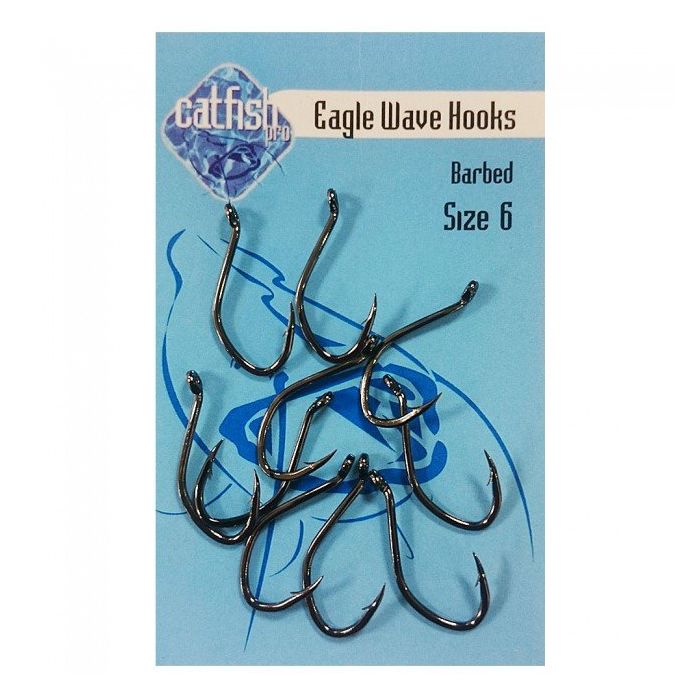 Catfish Pro UK Starter Kit Mixed Eagle Wave Hooks