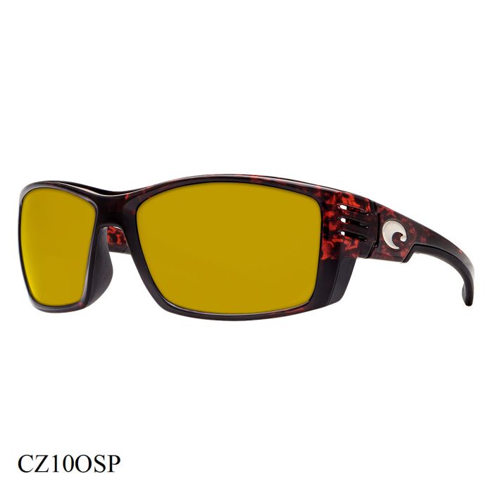 Costa Del Mar Cortez Sunglasses Tortoise Frame Sunrise Lenses