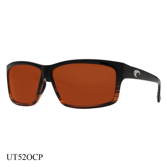 Costa Del Mar Cut  Sunglasses Coconut Fade Frame Copper Lenses