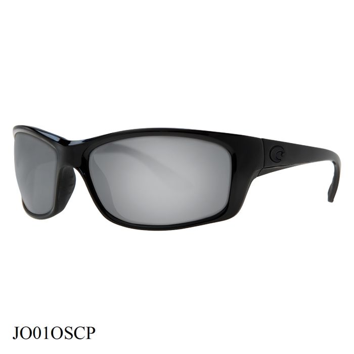 Costa Del Mar Jose Sunglasses Blackout Frame Silver Lenses