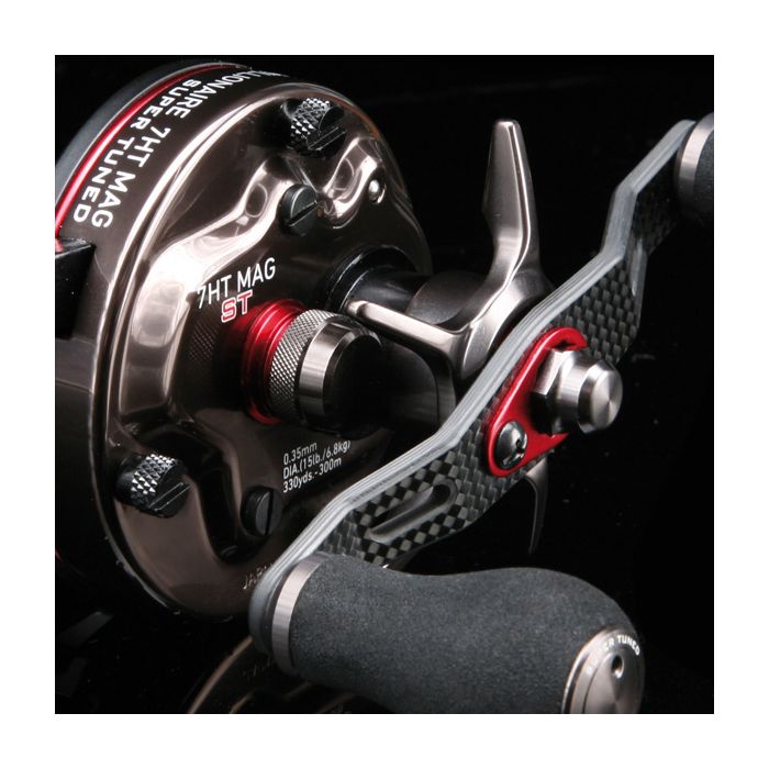 Daiwa 7HT Mag Super Tuned Reel Close Up 7