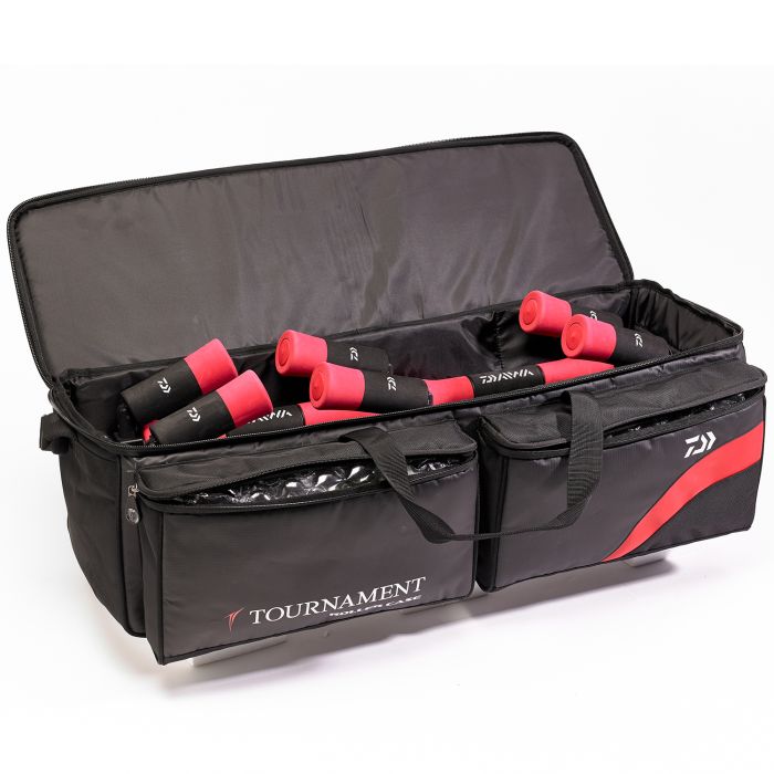 Daiwa Tournament Pole Roller Case Open
