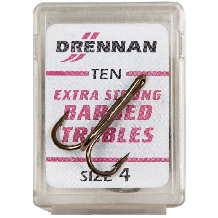 Drennan  X Strong Trebles Barbed Hook