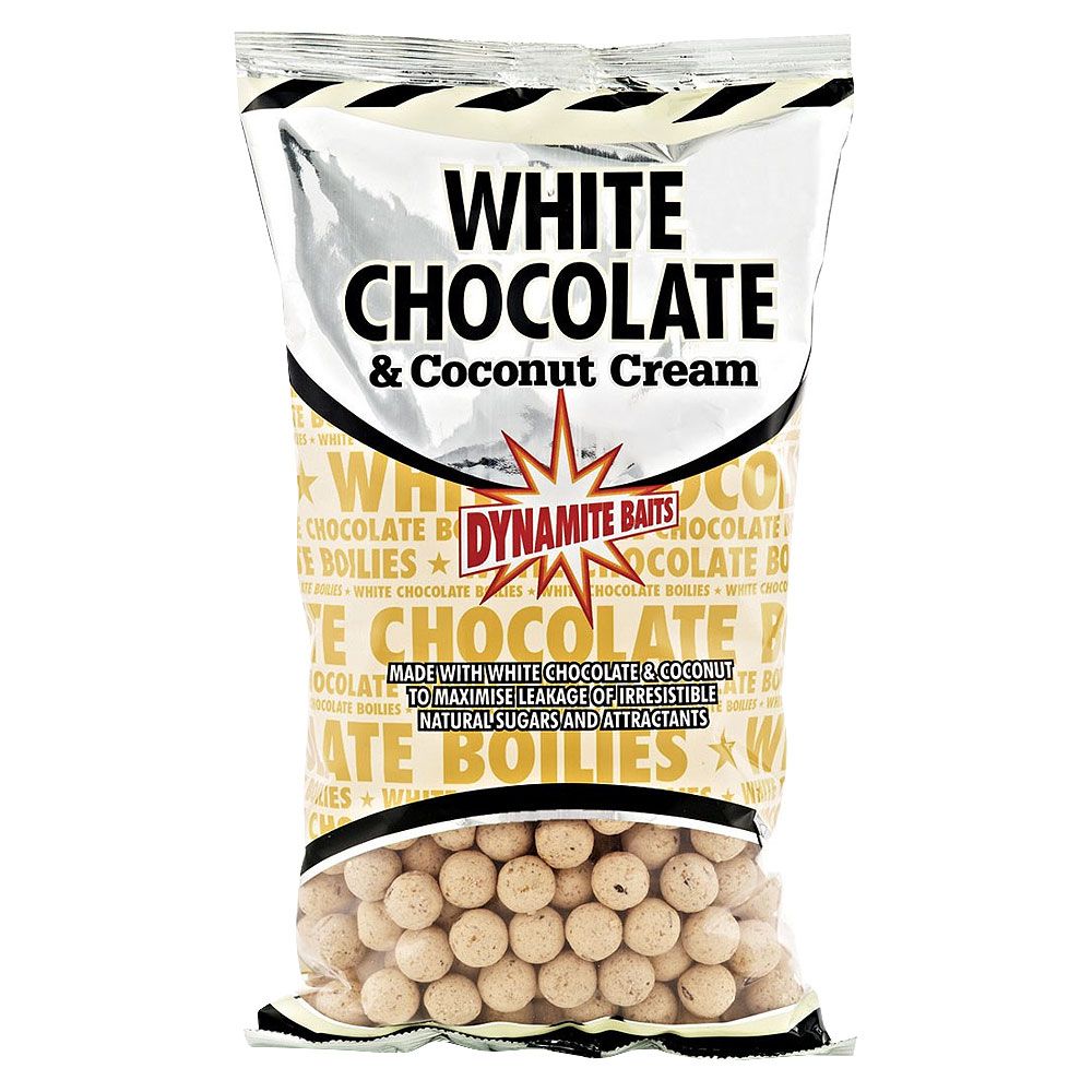 Dynamite Baits White Chocolate & Coconut Cream Shelf Life Boilies