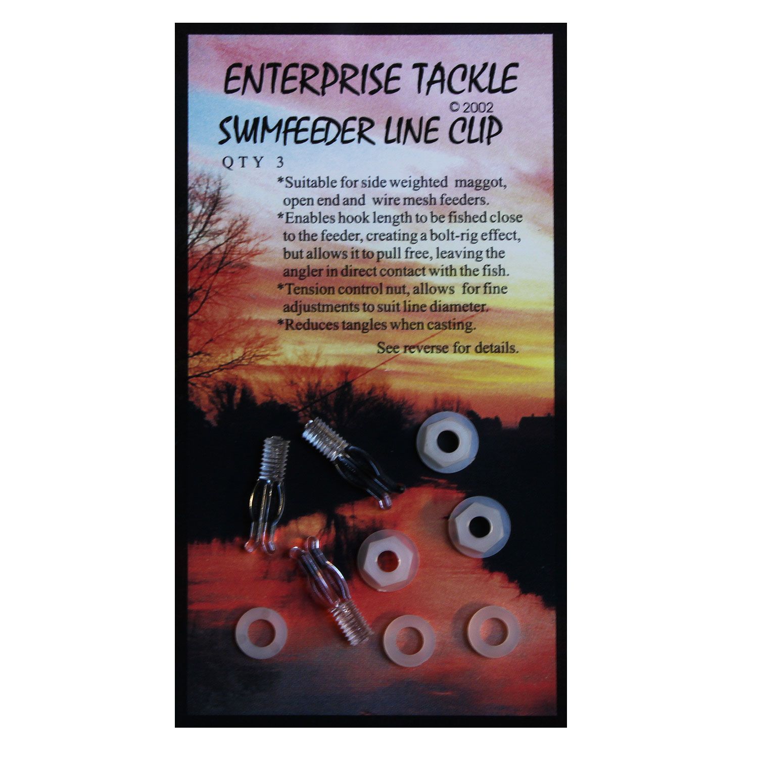 Enterprise Tackle Swimfeeder Line Clip
