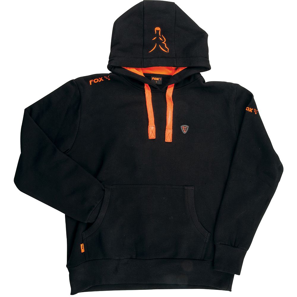 Fox Black/Orange Hoody