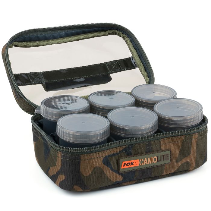 Fox Camolite 8 Glug Pot Case Open