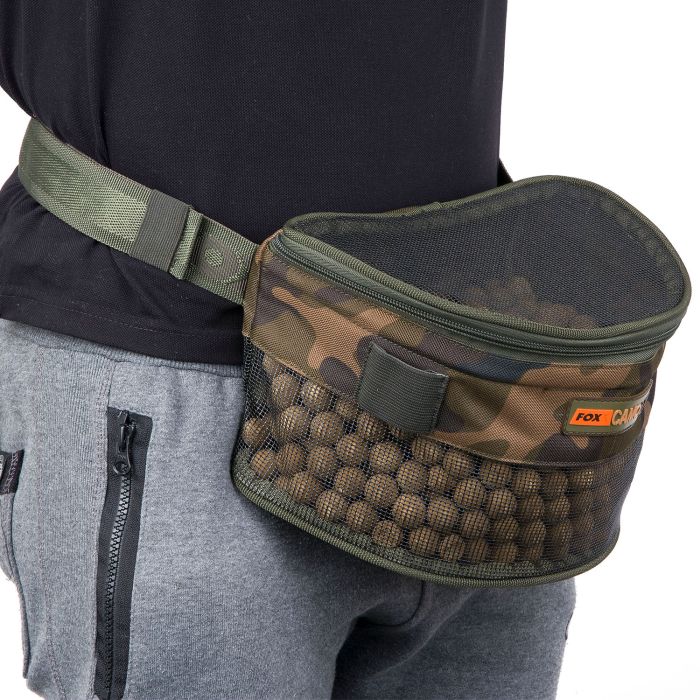 Fox Camolite Boilie Bum Bag Standard In Use