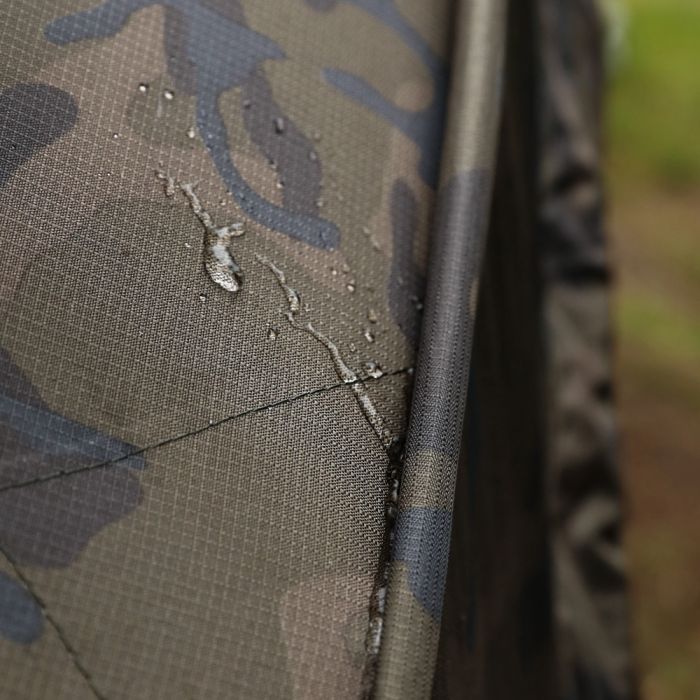 Fox Ultra 60 Camo Brolly System Close Up of Camo Design