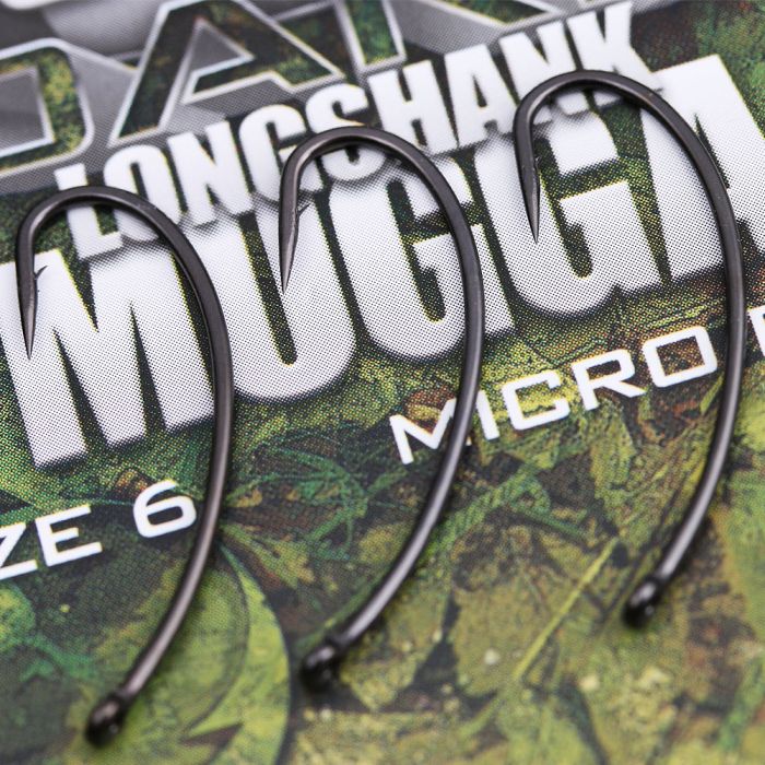 Gardner Covert Dark Longshank Mugga Hooks Packet