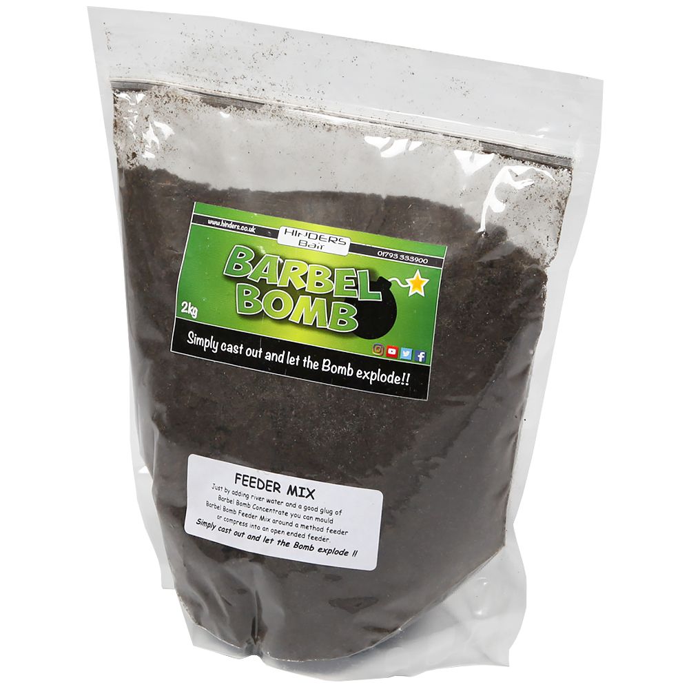Hinders Barbel Bomb Feeder Mix 2kg