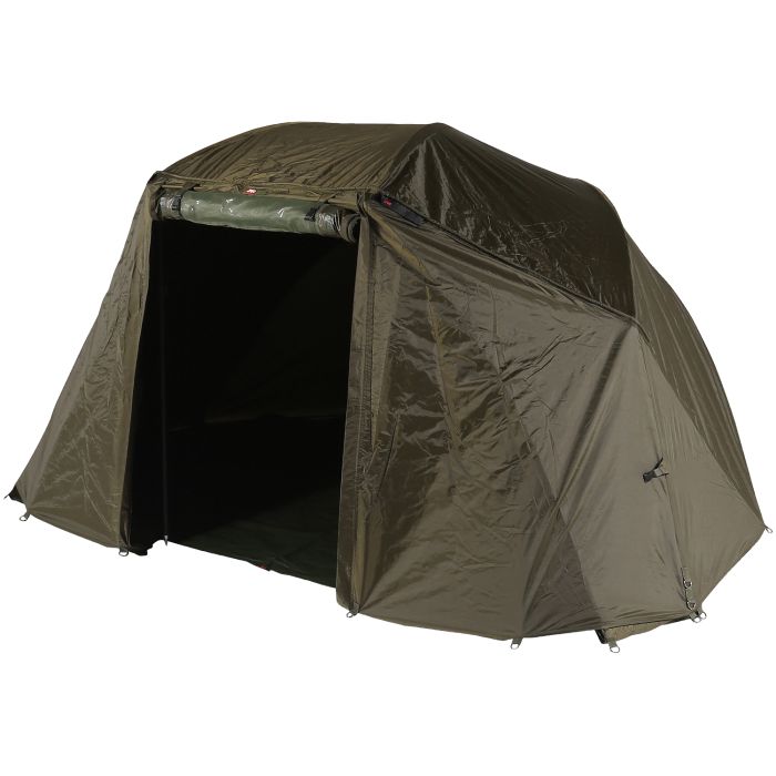 JRC Defender 60inch Oval Brolly Overwrap Door Open