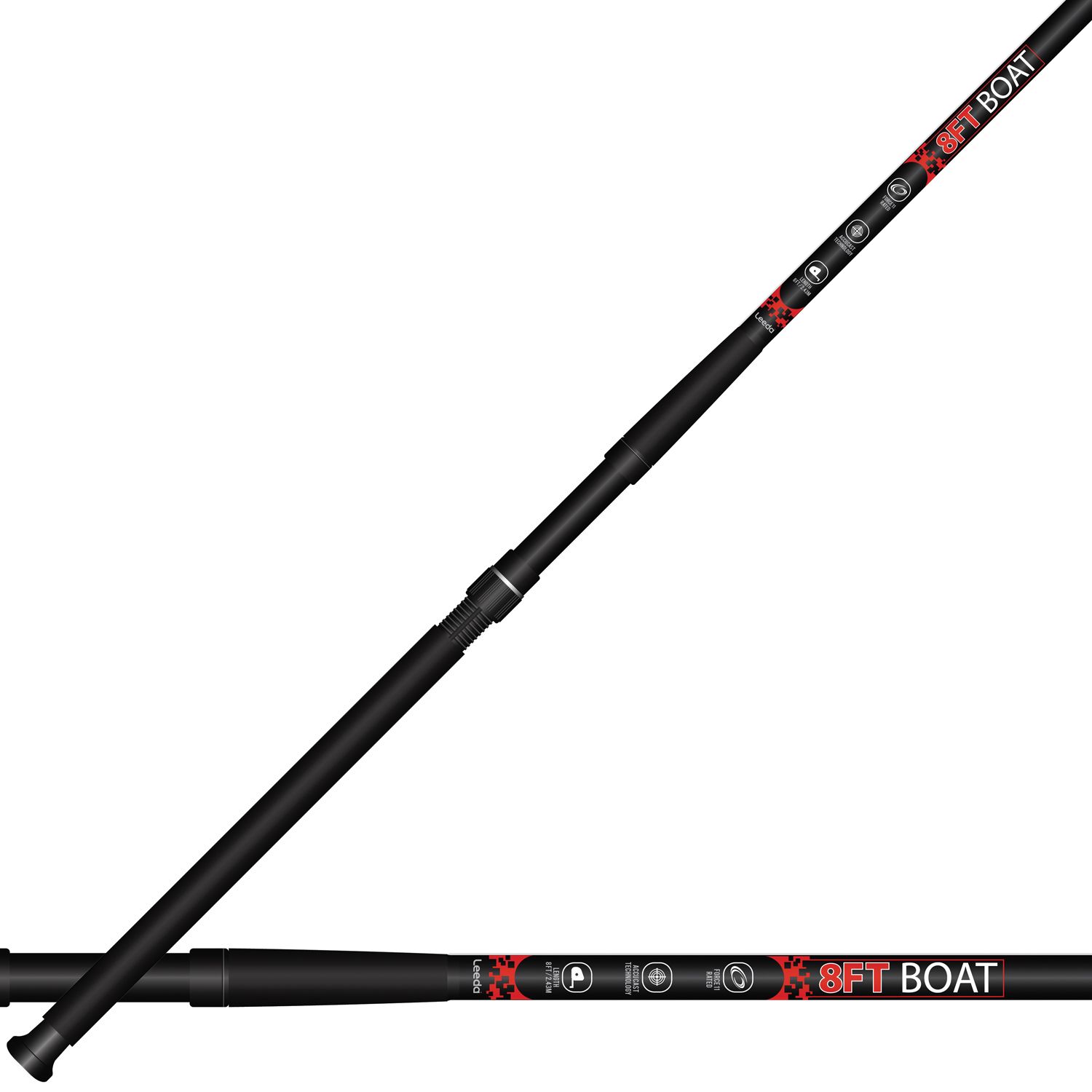 Leeda 8ft 12-20lb Light Boat Rod