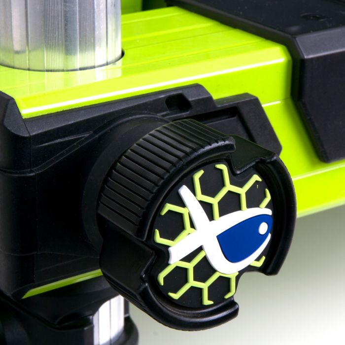 Matrix S36 Super Box Lime Close Up Handwheel