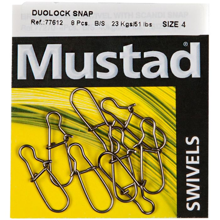 Mustad Duo Lock Snaps
