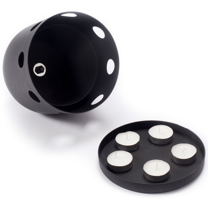 Angled Shot Of Bivvy Heater