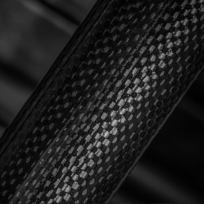 Close Up Of Premium Carbon Fibre Seatbox Leg
