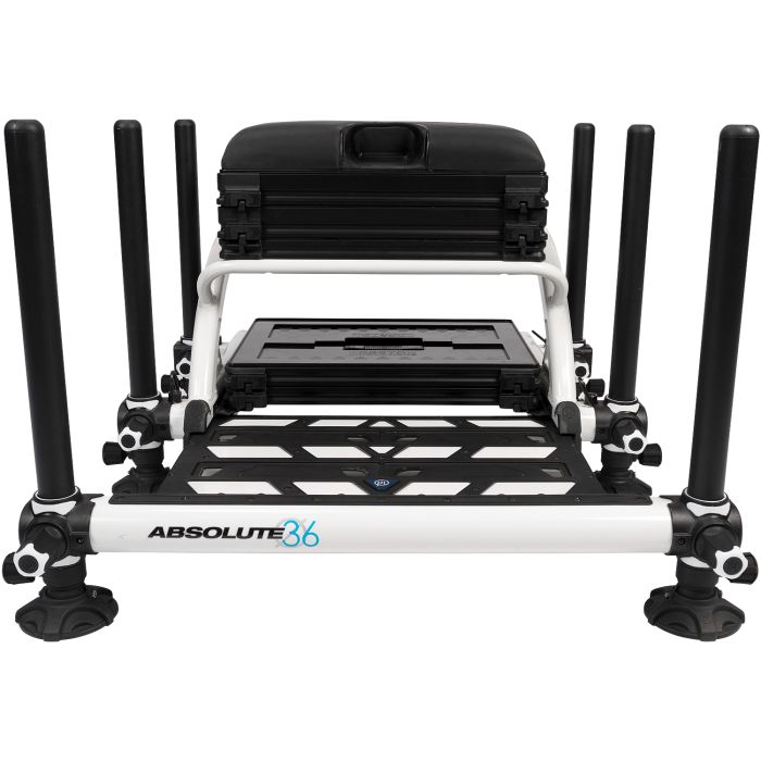 Preston Absolute 36 White Edition Seatbox Front