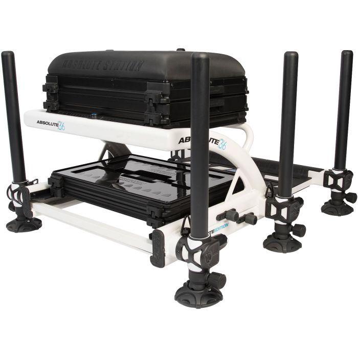 Preston Absolute 36 White Edition Seatbox Back