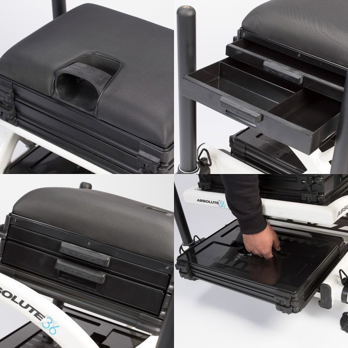Preston Absolute 36 White Edition Seatbox Close Ups 3
