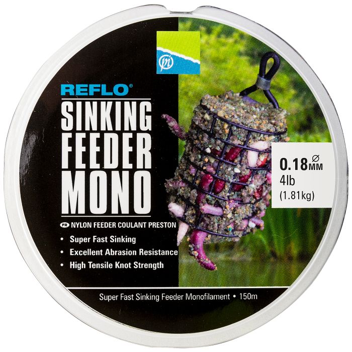 Preston Reflo Sinking Feeder Mono 0.18mm
