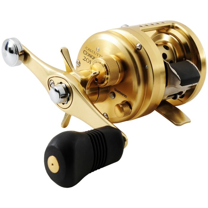 Moulinet De Pêche SHIMANO Calcutta Conquest 200 - Occasion, Modèle Japon (JP) - Fonctionnel, Marques D'usure