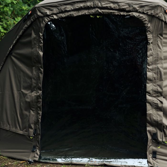 Fox Ultra 60 Khaki Brolly System Close Up 9