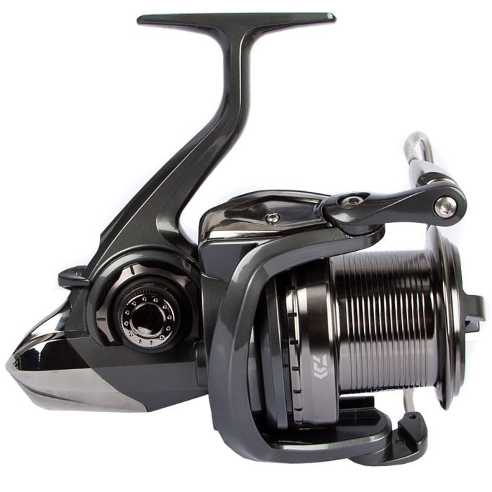 Daiwa Emcast Spod & Mark Reel Side View