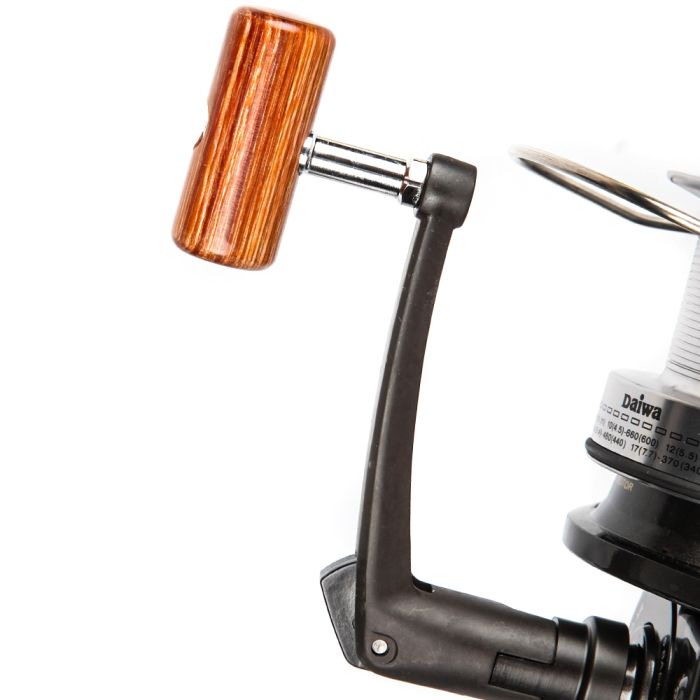 La vue rapprochée du Moulinet Daiwa Infinity X BR 6