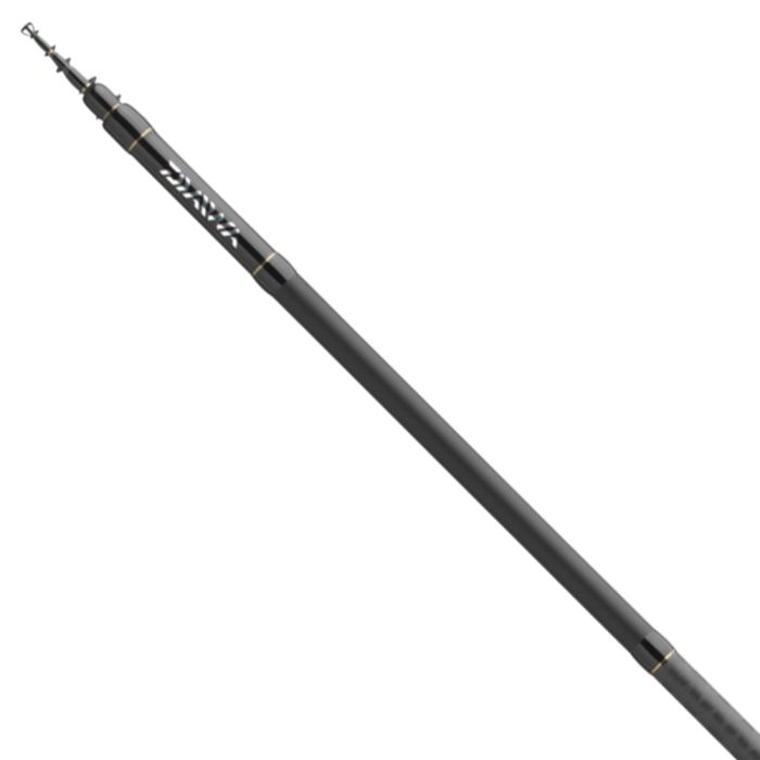 Daiwa Canne Au Coup Triforce Pole – 6m, Carbone, 7 Brins, 375g, Emmanchement Inversé, Idéale Canal