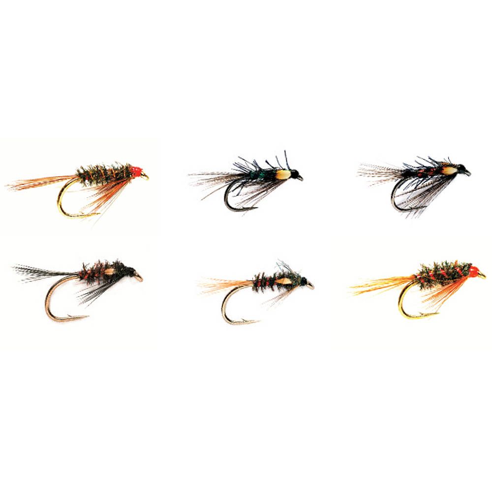 Mosche Artificiali Per Trota 18 Ninfe Diawl Bach Per Pesca A Mosca - Foto 9