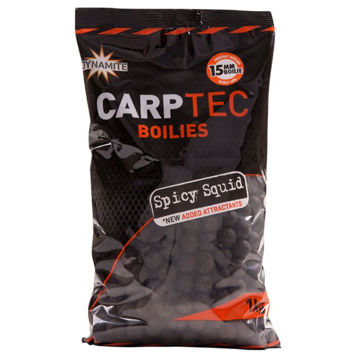 Dynamite Carp-Tec Spicy Squid Boilies