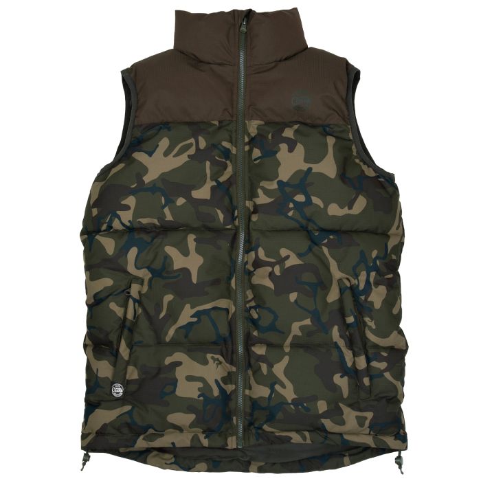 Fox Chunk Camo Khaki RS Gilet