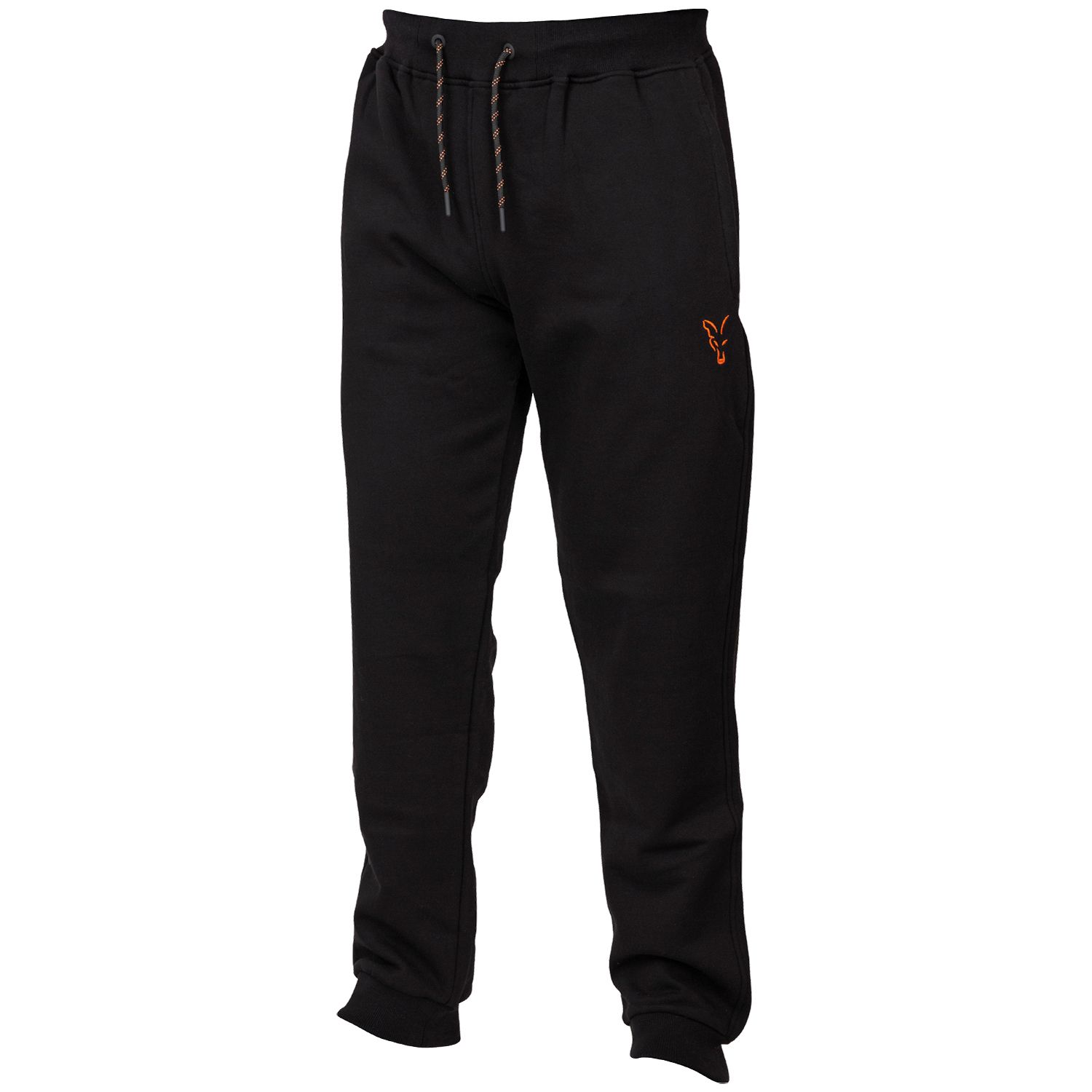 Fox Collection Black Orange Lightweight Joggers