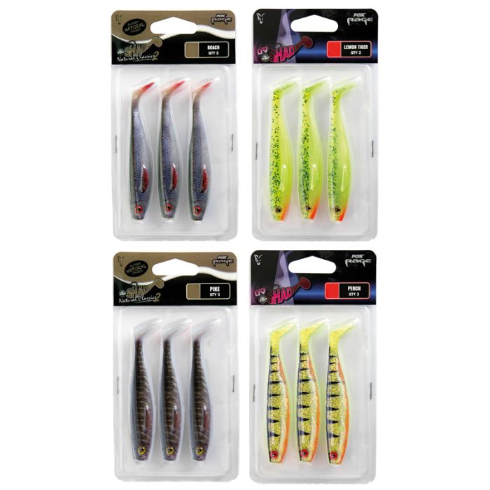 Fox Rage Pro Shad Lures 10cm