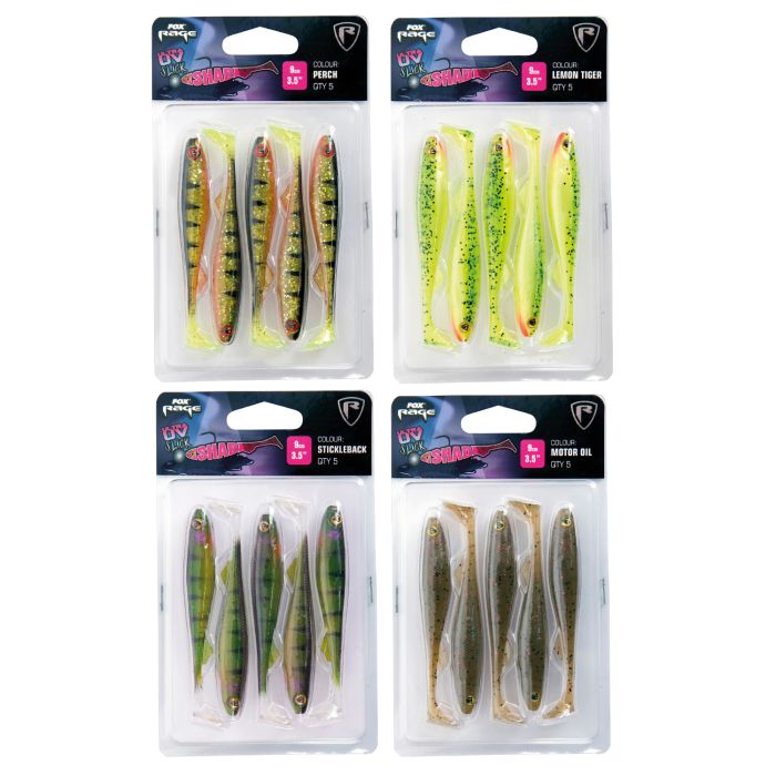 Fox Rage Slick Shad Ultra UV Lures 9cm