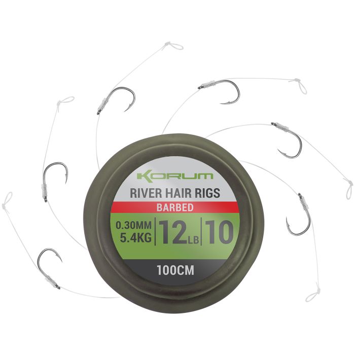 Korum River Hair Rigs 1m