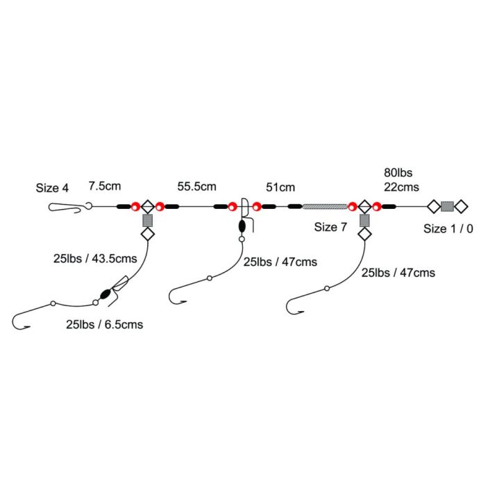Tronixpro 3 Hook Loop Rig