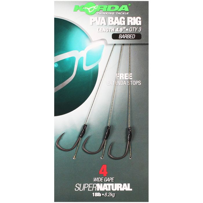 Korda Solidz PVA Rig Size 4 Barbed