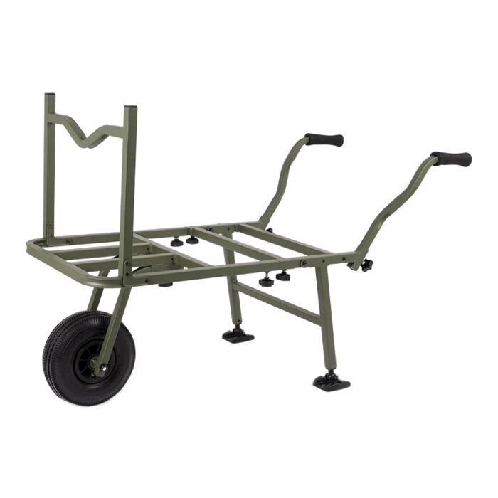 Chariot De Transport JRC Barrow Avec Sac - Pliable Et Léger - Vert Foncé - Neuf
