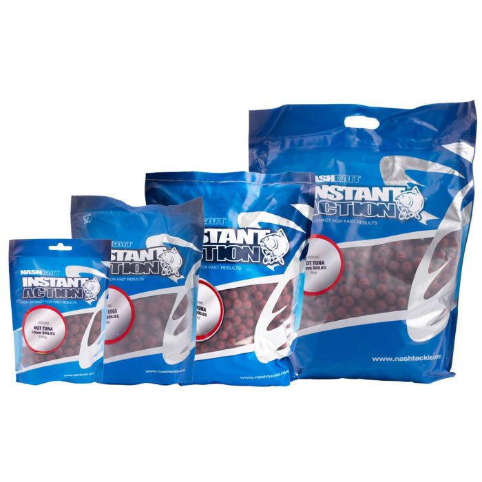 Nash Instant Action Hot Tuna Boilies
