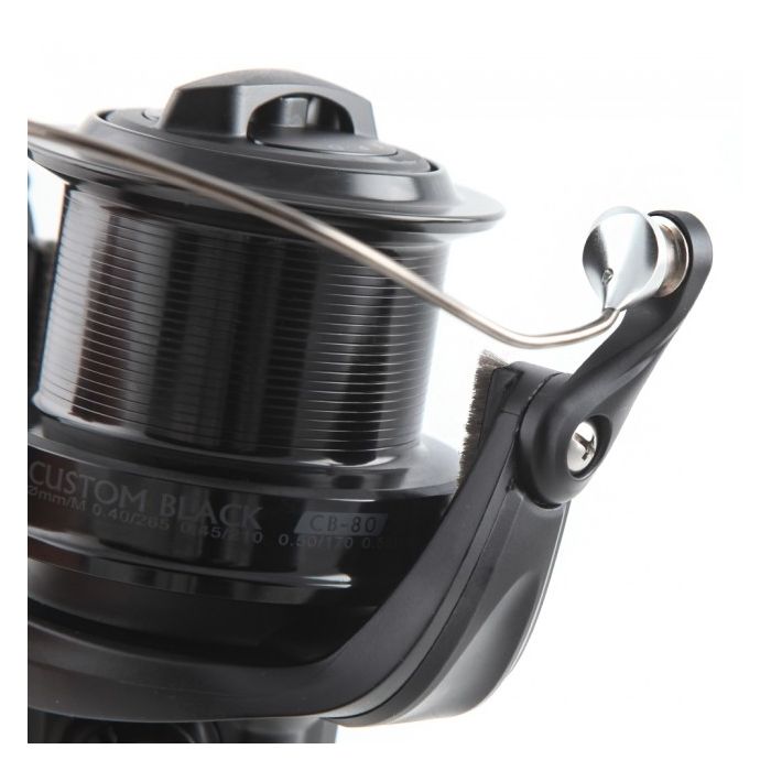 Okuma Custom Black Reel CB-80 Close Up 3