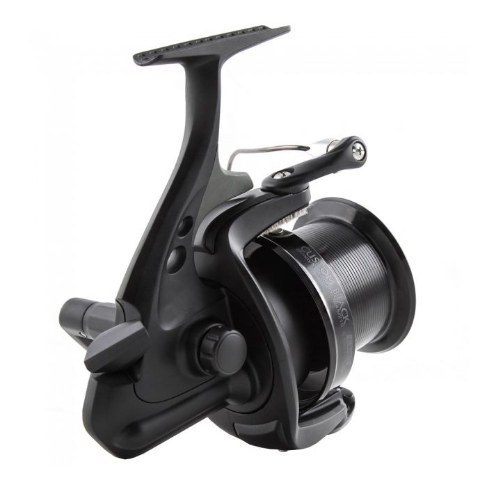 Okuma Custom Black Reel CB-80 Angled View