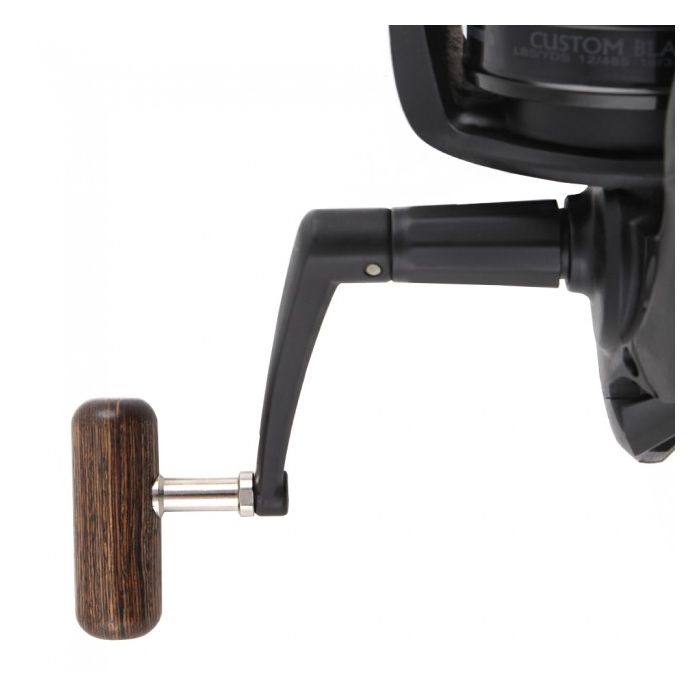 Okuma Custom Black Reel CB-80 Close Up 6