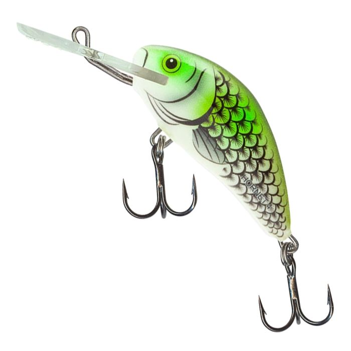 Vieux Rebel ShadRap 5 Olive Top – Leurre Crankbait Vintage Flottant