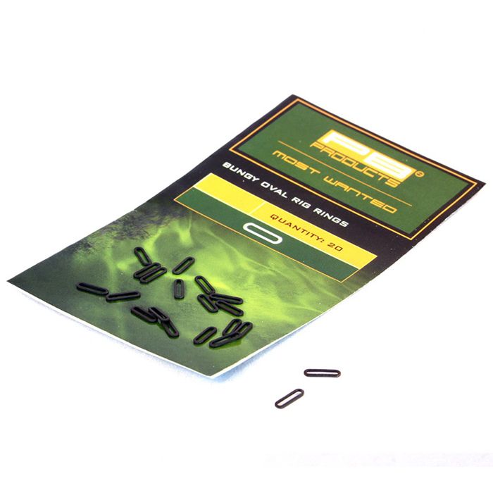 Anneaux PB Products Bungy Oval Rig Rings