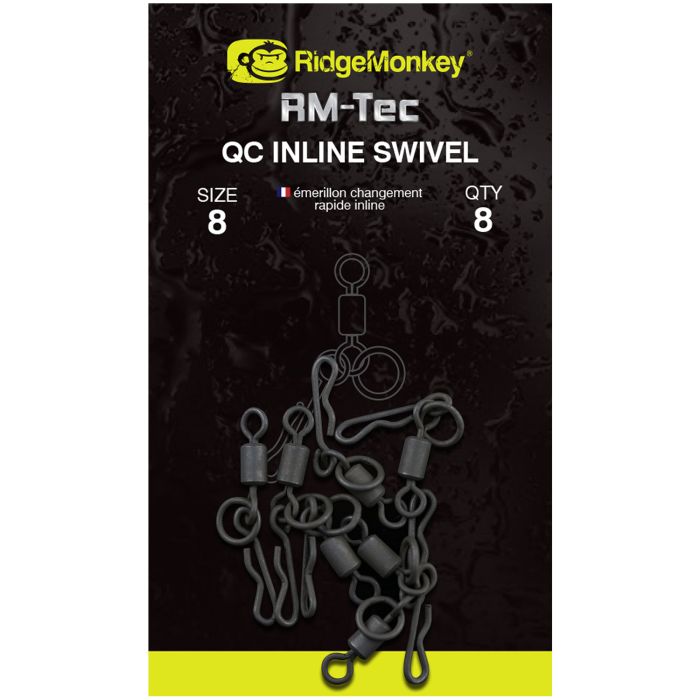 RidgeMonkey RM-Tec Quick Change Inline Swivel